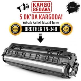 Brother TN-348 Siyah Extra Yüksek Kapasiteli Muadil Toner