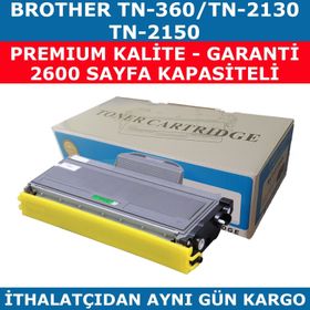 Brother TN-360 Siyah 2.600 Sayfa Muadil Toner
