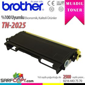 Brother TN2025 Siyah Lazer Muadil Toner