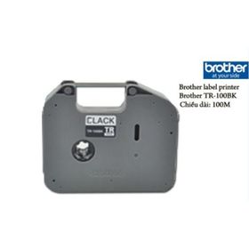 Brother TR-100BK Siyah 100 m Ribon