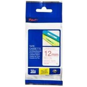 Brother TZE-232 12 mm Kırmızı Lamine Etiket