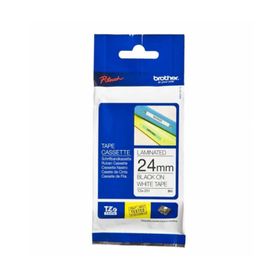 Brother TZE-251 24 mm Beyaz Lamine Etiket