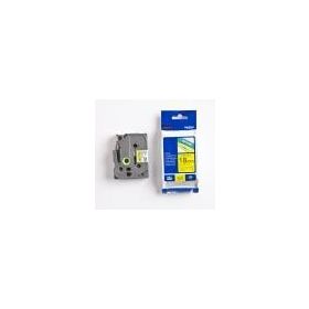 Brother TZE-641 18 mm Sarı Üzeri Siyah Laminasyonlu Etiket