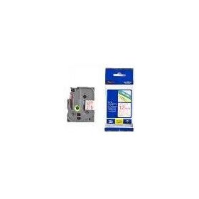 Brother Tze-s261 36 mm Beyaz Üzeri Siyah Güçlü Yapışkanlı Laminasyonlu Etiket