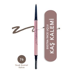 Browwauw 76 Sıcak Kumral Kahve Crayon Slim Kaş Kalemi