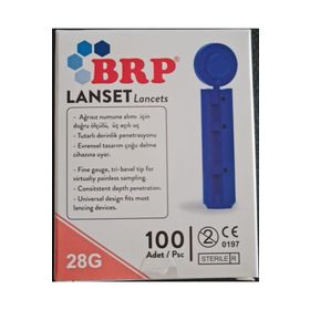 Brp 100 Adet 28 g Parmak Delme Lanset İğne