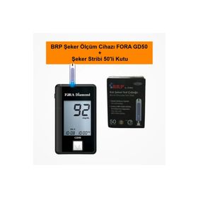 Brp Fora GD50 Şeker Ölçüm Cihazı ve 50' li Şeker Stribi