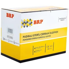 BRP Pudralı No:8.5 50'li Steril Cerrahi Eldiven