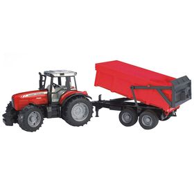 Bruder 02046 Massey Ferguson 7480 Traktör ve Römork