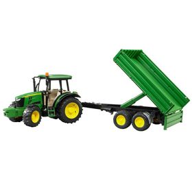 Bruder 02108 John Deere 5115M Traktör ve Römork