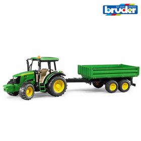 Bruder 02108 John Deere 5115M Traktör ve Römork