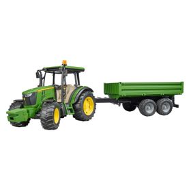 Bruder 02109 John Deere 5115M Traktör Ve Römork