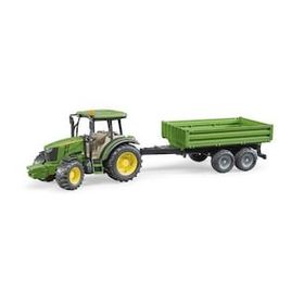 Bruder 02109 John Deere 5115M Traktör Ve Römork