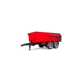 Bruder 02211 Kırmızı Damperli Römork Oyuncak