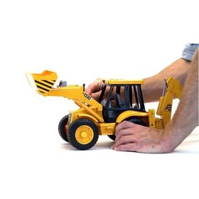 Bruder 02428 JCB 4CX Kepçeli Ekskavatör