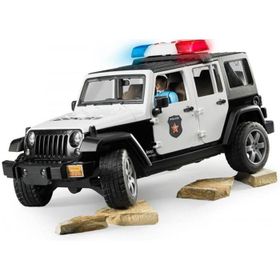 Bruder 02526 Jeep Wrangler U.R Polis Aracı ve Memur