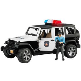 Bruder 02526 Jeep Wrangler U.R Polis Aracı ve Memur