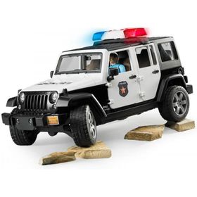 Bruder 02526 Jeep Wrangler U.R Polis Aracı ve Memur