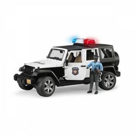 Bruder 02526 Jeep Wrangler U.R Polis Aracı ve Memur