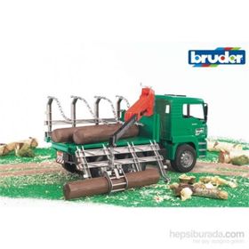 Bruder 02769 MAN Kütük Taşıyıcı Kamyon