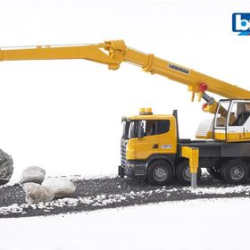 Bruder 03570 Scania R-Serisi Liebherr Vinçli Kamyon