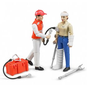 Bruder 062000 Bruder İnşaat İşçisi & Geniş İnşaat Ekipmanları