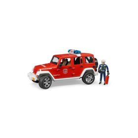 Bruder 2528 Jeep Wrangler Rubicon İtfaiye ve İtfaiyeci
