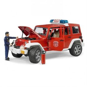 Bruder 2528 Jeep Wrangler Rubicon İtfaiye ve İtfaiyeci
