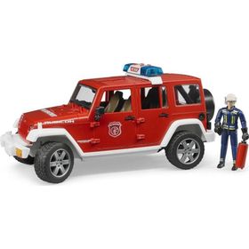 Bruder 2528 Jeep Wrangler Rubicon İtfaiye ve İtfaiyeci