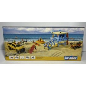 Bruder 4001702025069 02506 Ram Cankurtaran Aracı Figür & Sörf Tahtası