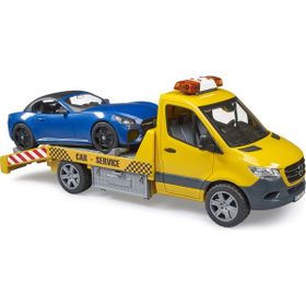Bruder 4001702026752 02675 Mb Sprinter Araba Çekici ve Roadster Araba
