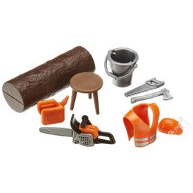 Bruder 62650 Ağaç İşleme Ekipmanları ve Orman İşçisi