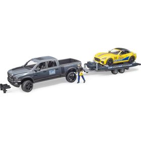 Bruder BR02504 Ram 2500 Pickup ve Roadster Yarış Arabası