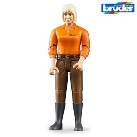 Bruder BR60007 Açik Tenli Kahverengi Pantalonlu Adam Figür Oyuncak