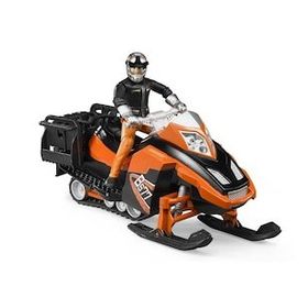 Bruder BR63100 Sürücülü Kayak Aracı Kurtarma Kızagı Ve Kayakçı