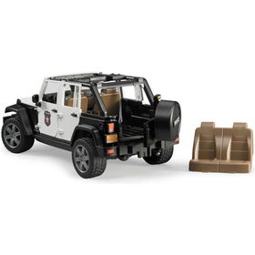 Bruder BRU02526 Jeep Wrangler U.R.Polis Araci Ve Memur
