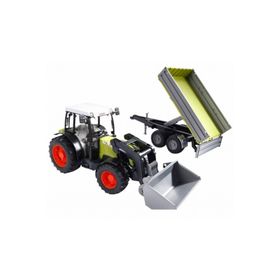 Bruder Claas Nectis 267F Römorklu Traktör İş Makinası Oyuncağı