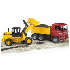 Bruder Man Damperli Kamyon ve FR130 Kepçe