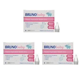Bruno 3x10 Adet Baby Nazal Aspiratör Yedek Uç