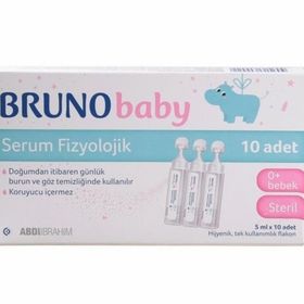 Bruno 5 ml 10 Adet Baby Serum Fizyolojik