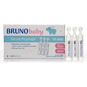 Bruno 5 ml 10 Adet Baby Serum Fizyolojik