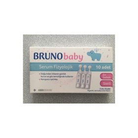 Bruno Baby 5 ml 10 Flakon Damla Serum Fizyolojik