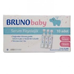 Bruno baby 5 ml 10 flakon Serum Fizyoljik