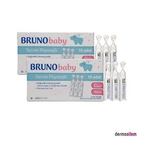 Bruno Baby Serum Fizyolojik 20x5 ml 2'li Burun Damlası