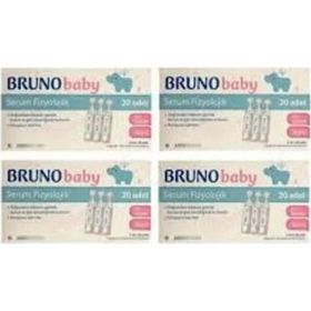 Bruno Fizyolojik 4 Adet 5 mlx20 Flakon Serum