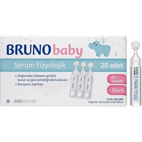Bruno Fizyolojik 5 ml 20 2 Adet Flakon Serum