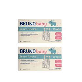 Bruno Fizyolojik 5 ml 20 2 Adet Flakon Serum