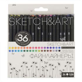 Bruno Kod:36-0020 Visconti Sketch Art Siyah Seri 36x0,36 mm Kalem