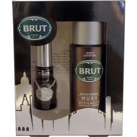 Brut Madalyon Musk EDT 30 ml Erkek Parfümü + 200 ml Deodorant Seti