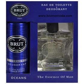 Brut Set EDT 100 +200 ml Oceans Sprey Deodorant